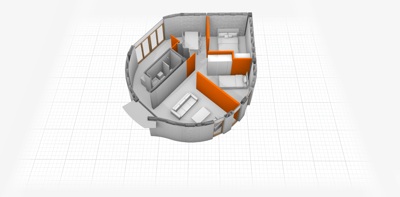 Adjustable Leaf house