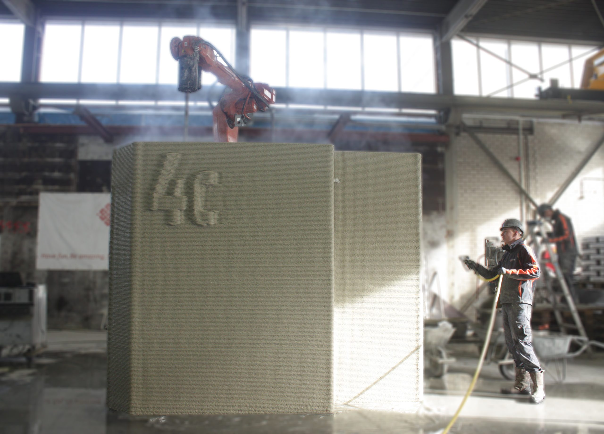 Patio building by Lyve 3D Concrete Printing building
