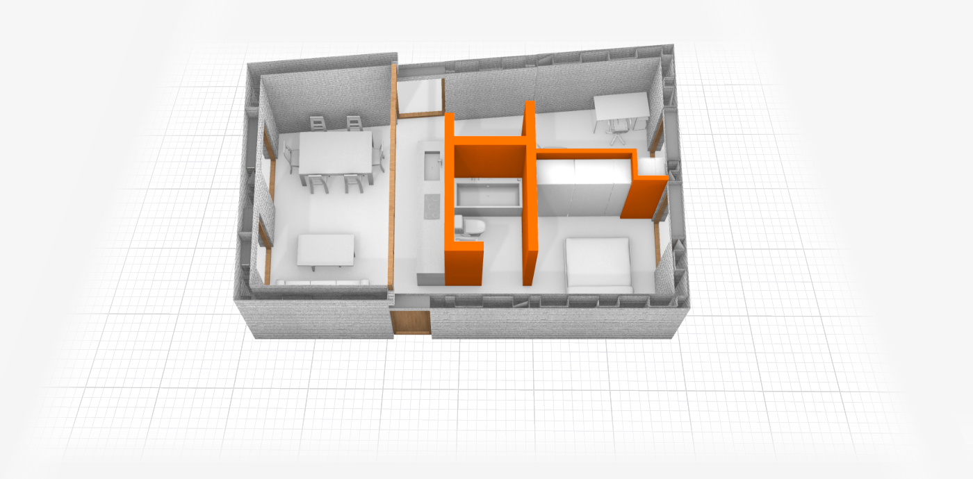 Adjustable Box house